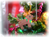 アイロンビーズのreindeer