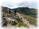 Helvellyn(950m)を目指す